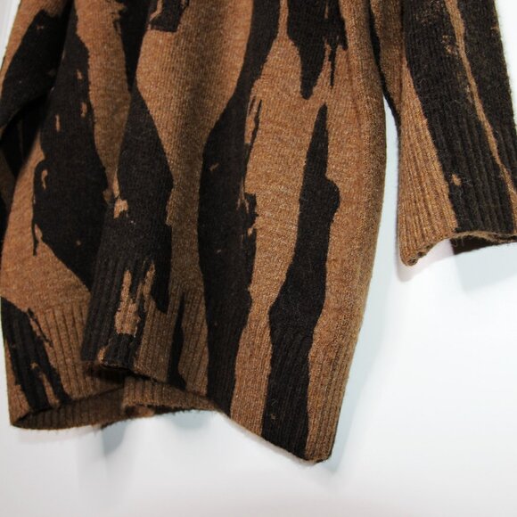 BNWT AW21 KENZO PLEAT CAMO SWEATER DRESS S - Picture 8 of 13